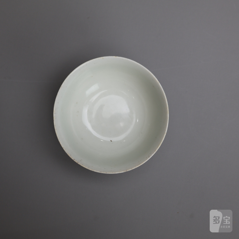 明代 青白釉茶、托一套 - 图7